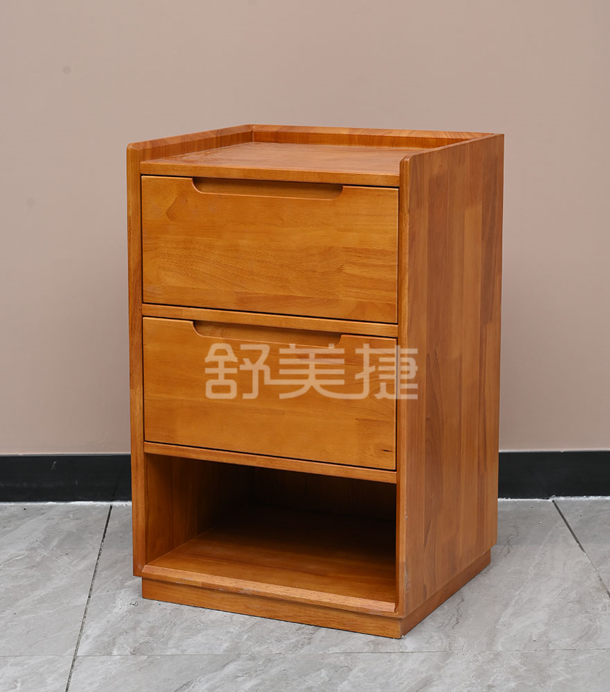 實木床頭柜