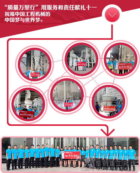 黎明重工科技-獻禮十一  質(zhì)量萬里行圓滿收官